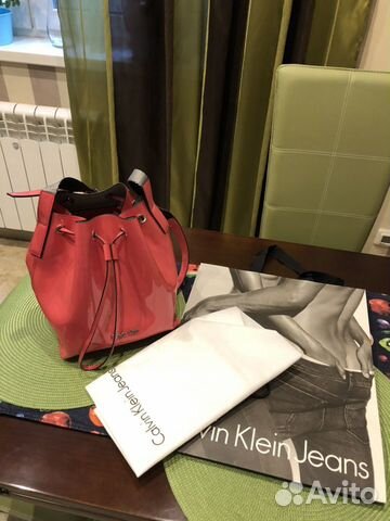 Сумка мешок Calvin klein новая