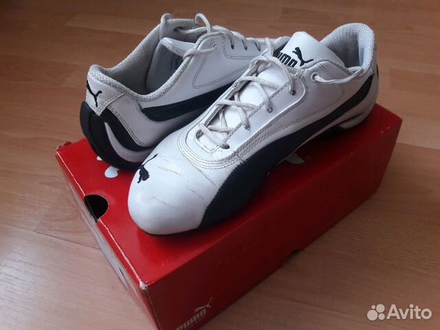 Кроссовки Puma Drift Cat II (white/black) р. 39(eu