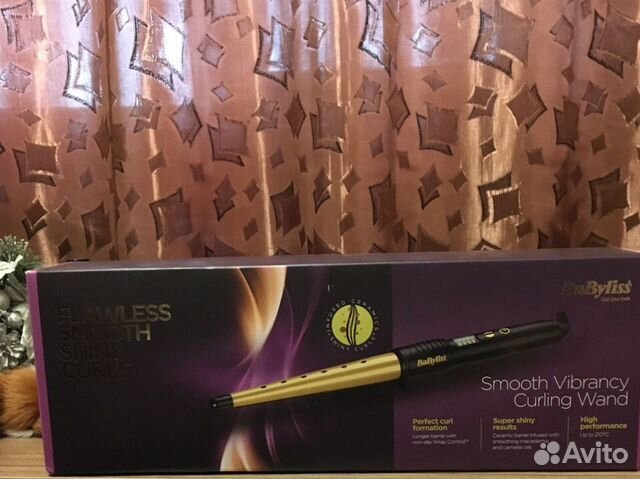 Щипцы для завивки волос Babyliss smooth vibrancy и