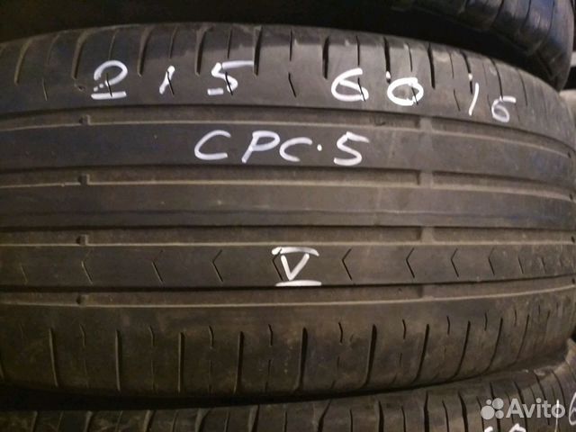 215 60 16 4шт б/у ContiPremiumContact 5