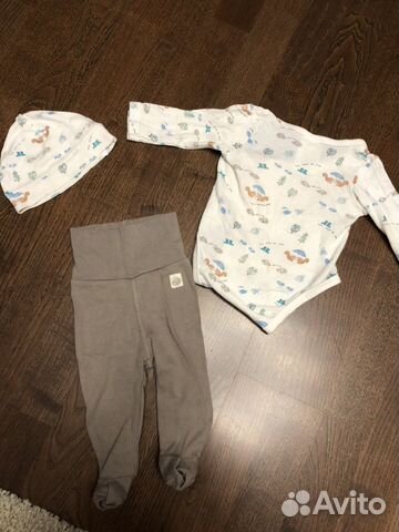 Боди, ползунки,шапочка H&M