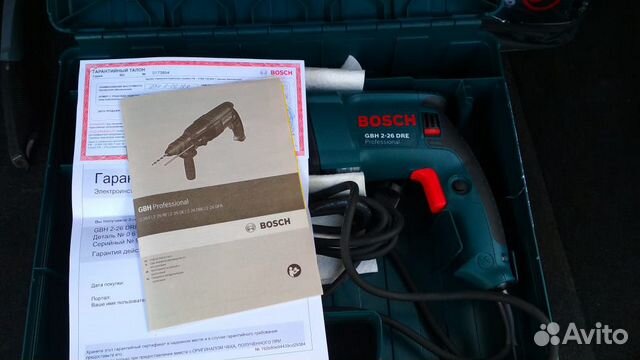 Перфоратор Bosch GBH 2-26 DRE. Новый. Оригинал Перфоратор Bosch GBH 2-26 DRE. Новый. Оригинал