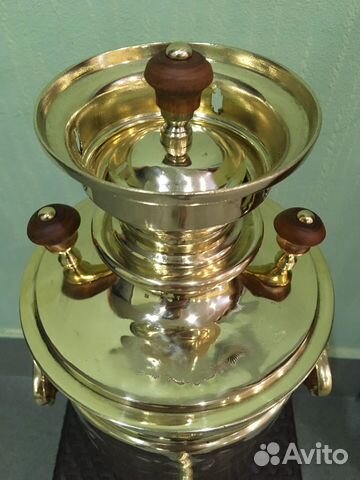 Самовар угольный на дровах 4л Медали