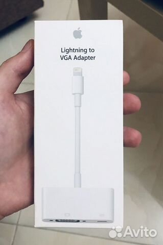Переходник с Lightning на VGA Оригинал Переходник с Lightning на VGA Оригинал