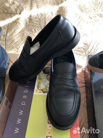 Ботинки лоферы туфли новые