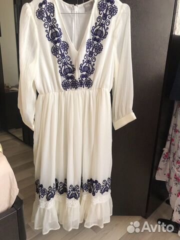 ASOS Maternity платье с вышивкой для беременных