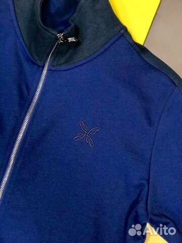 Brioni мужской спортивный костюм тёмно-синий Brioni мужской спортивный костюм тёмно-синий