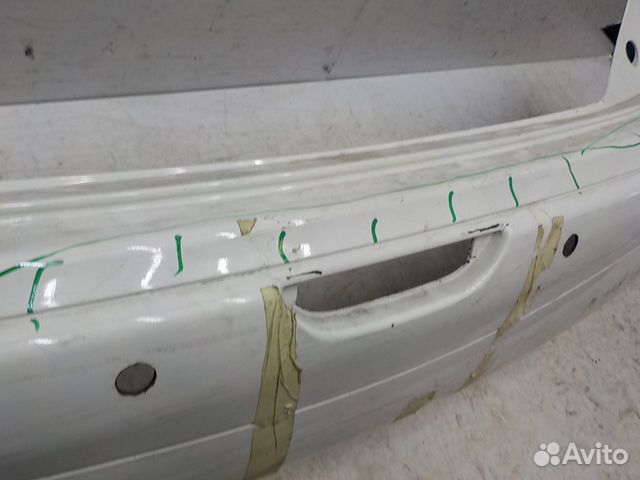 Бампер задний на Nissan Note