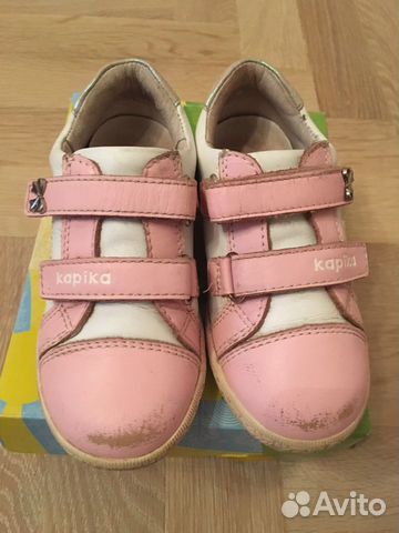 Полуботинки Kapika, кожа, р.26