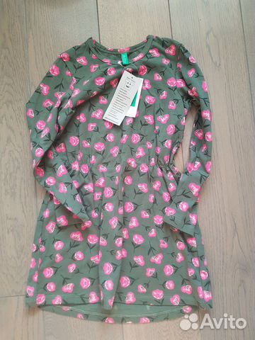 Новое платье Benetton для девочки 110 Новое платье Benetton для девочки 110