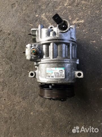 Компрессор кондиционера на VW пассат B6 1K0820803S