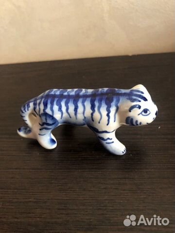 Тигр Гжель СССР