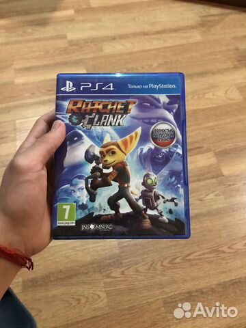 Диск игровой Ratchet & Clank на PlayStation 4