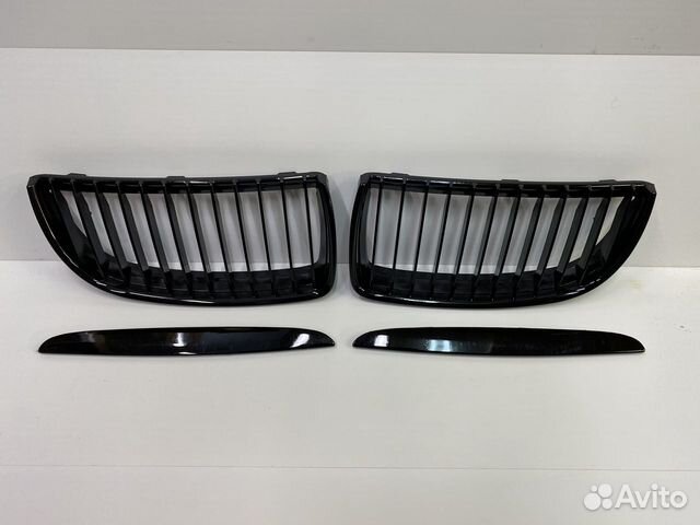 BMW 3 e90 e91 ноздри черные глянец BMW 3 e90 e91 ноздри черные глянец