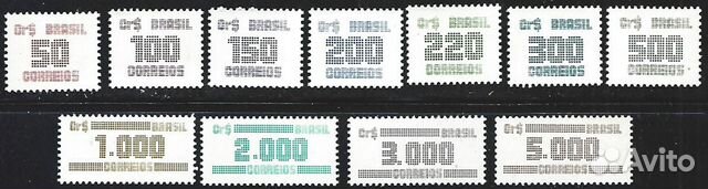 Бразилия. 1985. Стандартный выпуск Бразилия. 1985. Стандартный выпуск