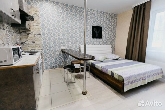 

Квартира-студия, 35 м², 1 кровать