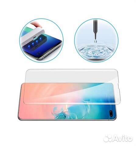 Cтекла Ainy UV для Galaxy S10 и S10+ Cтекла Ainy UV для Galaxy S10 и S10+