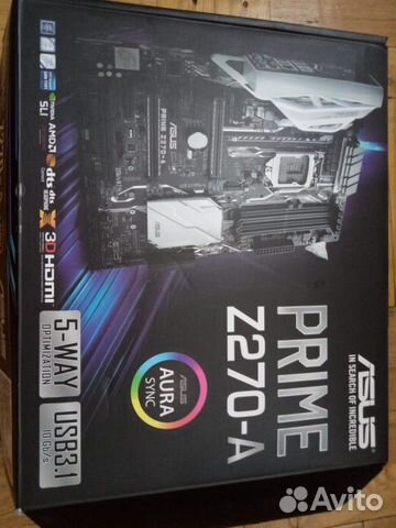Материнка Asus Prime Z270-A Материнка Asus Prime Z270-A