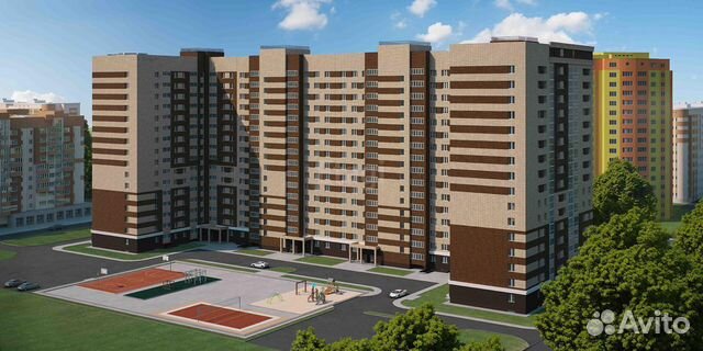 2-к квартира, 57.6 м², 2/16 эт. 2-к квартира, 57.6 м², 2/16 эт.