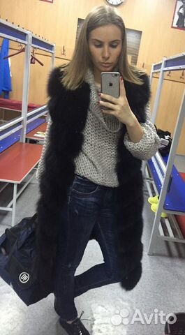 Меховая жилетка Меховая жилетка