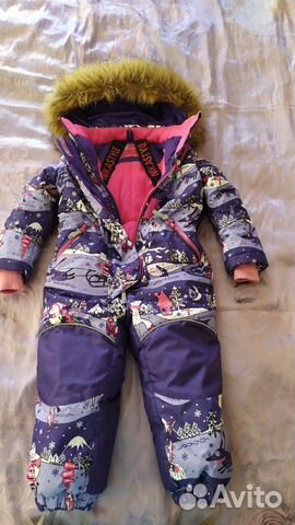 Продаю зимний комбинезон Nika Style для девочки 92