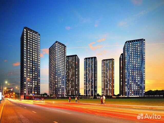 1-к квартира, 37 м², 30/33 эт. 1-к квартира, 37 м², 30/33 эт.