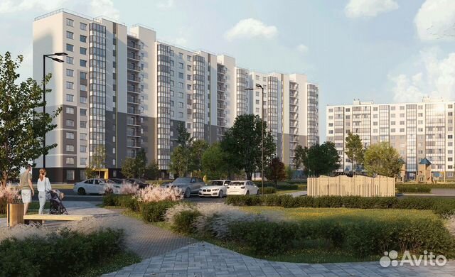 2-к квартира, 51.6 м², 4/25 эт.