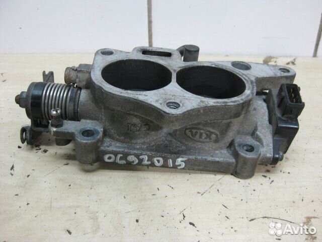 Дроссель 0K08113640 Kia Sportage 1