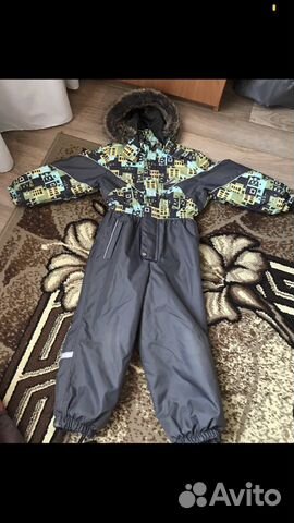 Зимний комбинезон для мальчика