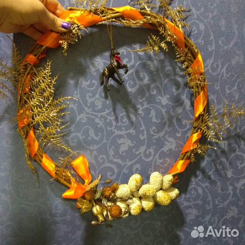 Новогодний рождественский венок Новогодний рождественский венок