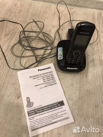 Домашний телефон Philips KX-TG5511RU Домашний телефон Philips KX-TG5511RU