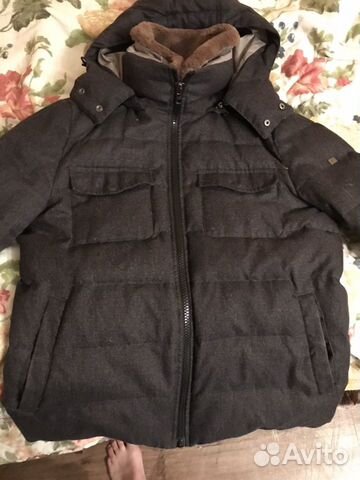 Пуховик мужской guess