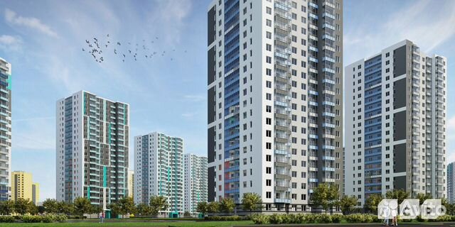 1-к квартира, 40.5 м², 7/21 эт.