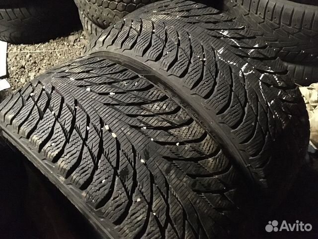 225 50 17 Nokian R RF зимние шины бу 2шт vol2702