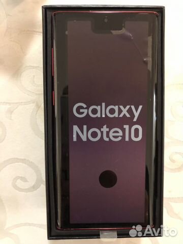Телефон SAMSUNG Note 10 256gb красный
