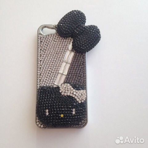 Чехол со стразами на iPhone 5/5S