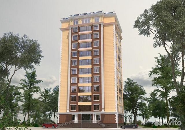 2-к квартира, 55 м², 4/12 эт.