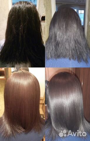 Кератиновое выпрямление волос / Ботокс волос