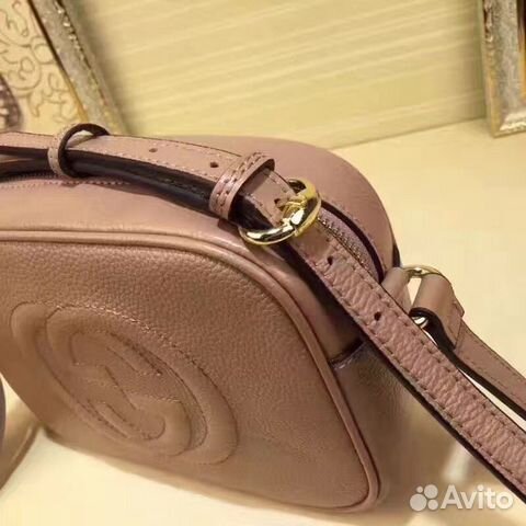 Сумка Gucci Soho Disco клатч кожа на ремне