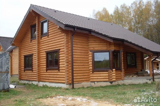 Дома из оцилиндрованного бревна Дома из оцилиндрованного бревна