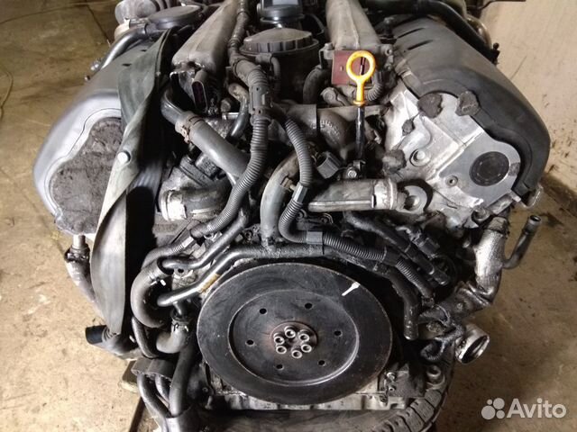 Двигатель в сборе VW Touareg 5.0л, TDi V10 2003г.в