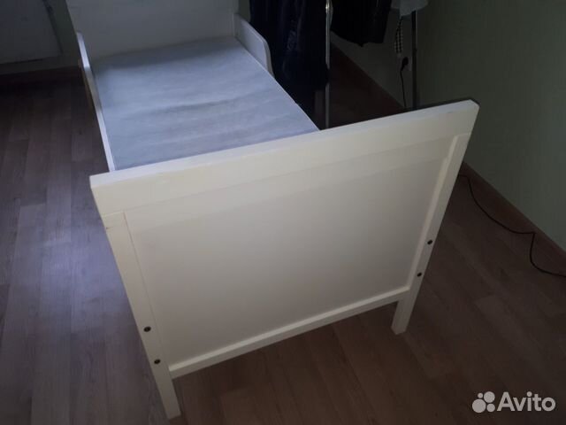 Детская кровать IKEA сундвик с матрасом