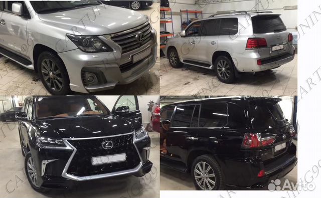 Lexus LX 570 рестайлинг комплект Lexus LX 570 рестайлинг комплект