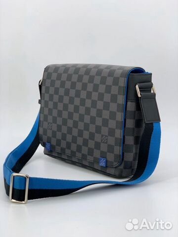 Новая мужская сумка через плечо кожа Louis Vuitton Новая мужская сумка через плечо кожа Louis Vuitton