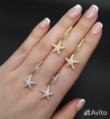 Серебряные серьги apm Monaco