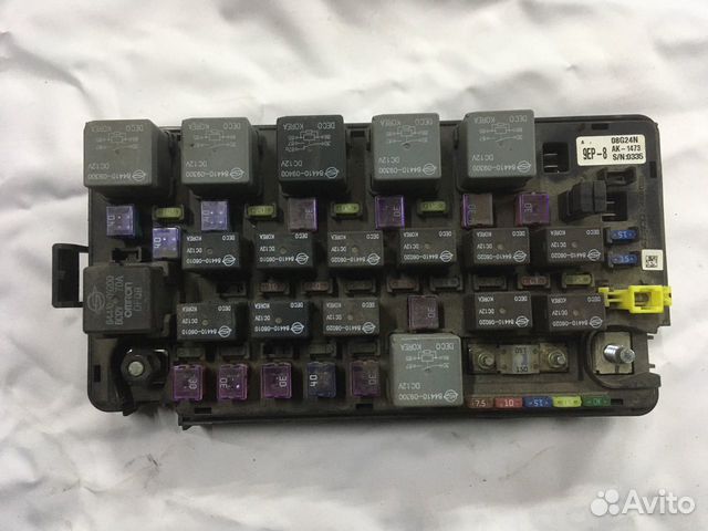 Ssangyong Kyron Блок предохранителей