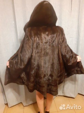 Шуба норковая с капюшоном Шуба норковая с капюшоном