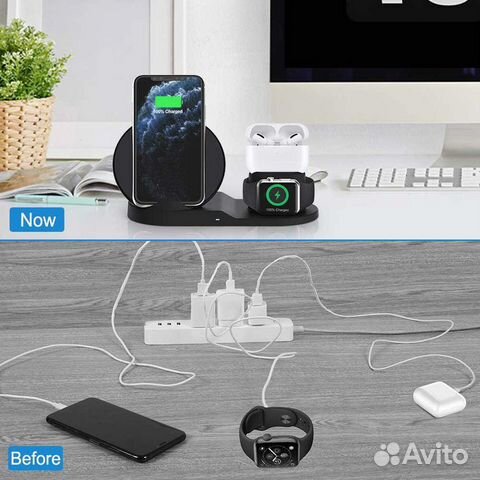 Беспроводная зарядная станция Fast Charge