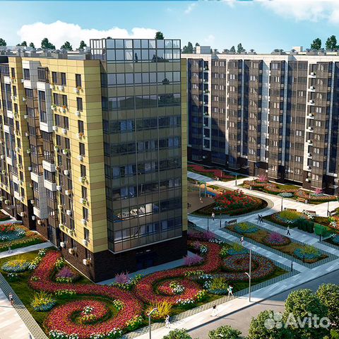 1-к квартира, 36.1 м², 7/9 эт. 1-к квартира, 36.1 м², 7/9 эт.
