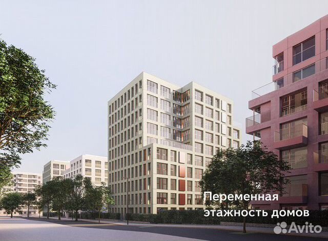 1-к квартира, 48.6 м², 5/7 эт. 1-к квартира, 48.6 м², 5/7 эт.